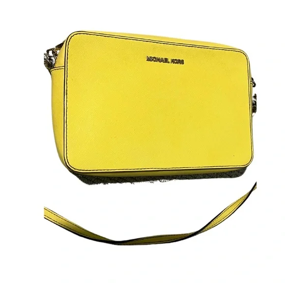 Michael kors yellow crossbody purse - Picture 6 of 6